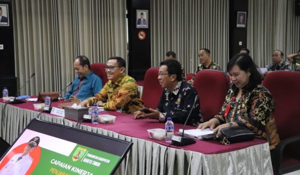 Pj Bupati Bartim Paparkan Kinerja Triwulan II di Hadapan Tim Evaluasi Kemendagri di Jakarta