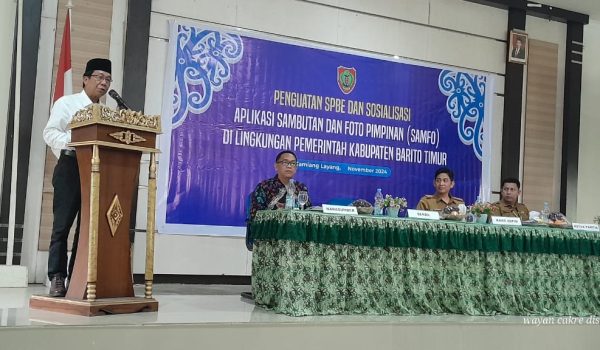 Pemprov Kalteng Sosialisasi SPBE dan Aplikasi SAMFO